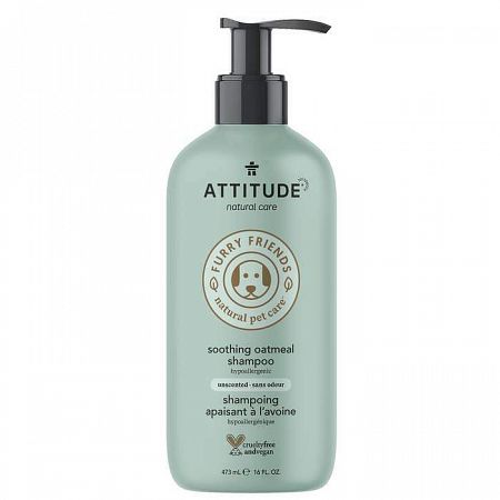 Attitude Up Upokojujúci šampón z ovsených vločiek pre domáce zvieratá 1×473 ml