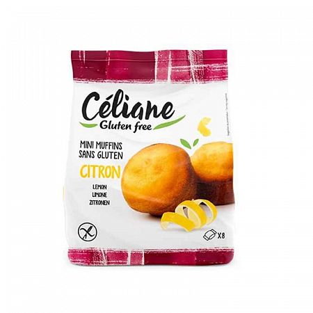 Celiane bezlepkové mini mafiny citrónové