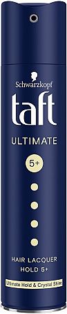 Taft Ultimate lak na vlasy 6 maximálne silný s kryštálovým leskom 250 ml