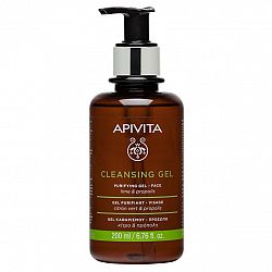 APIVITA Cleansing Gel with Lime and Propolis, 200ml