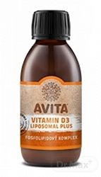 Avita Vitamin D3 Liposomal Plus 200 ml