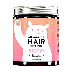 Bears With Benefits Vitamíny pro zdravé vlasy s biotinem bez cukru Ah-mazing 45 ks