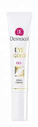 Dermacol Eye Gold očný gél proti opuchom únave a kruhom pod očami 15 ml