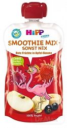 HiPP Bio Smoothie Jablko Banán Červené ovocie kapsička ovocný príkrm 120 ml