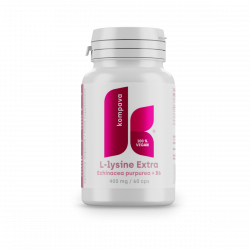 Kompava L-Lyzín Extra 400 mg 60 kapsúl