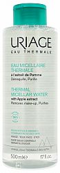 Uriage Eau Micellaire Thermale micelárna čistiaca voda pre zmiešanú a mastnú pleť Purifies Removes Make-up Cleanses 500 ml