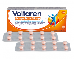 Voltaren Actigo Extra 25 mg tbl.obd.20 x 25 mg