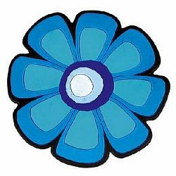 Bellatex Kuchynská podložka Kvet modrá 10 cm