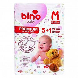 Bino Baby Prebaľovacia podložka Premium M 6 ks, 60 x 60 cm