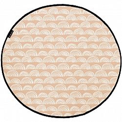 Butter Kings Bavlnený herný koberec Circles, 130 cm