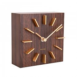 Dizajnové stolové a nástenné hodiny 5781DW Karlsson 15cm 