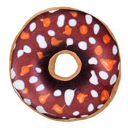 Jahu Tvarovaný vankúšik Donut hnedá, 38 cm