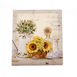 Obraz na plátne Bouquet of sunflowers, 25 x 30 cm