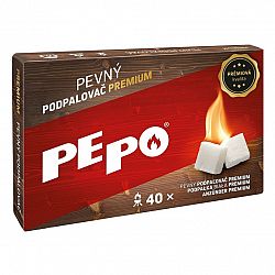 PE-PO Pevný podpaľovač Premium, 40 podpalov