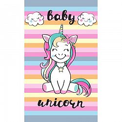 Tiptrade Detský uterák Baby Unicorn, 30 x 50 cm