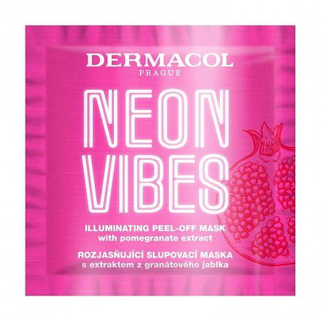Dermacol Neon Vibes Illuminating Peel-Off Mask 8 ml