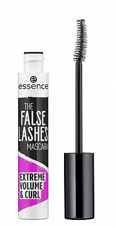 Essence The False Lashes Extreme Volume & Curl riasenka Black 12 ml