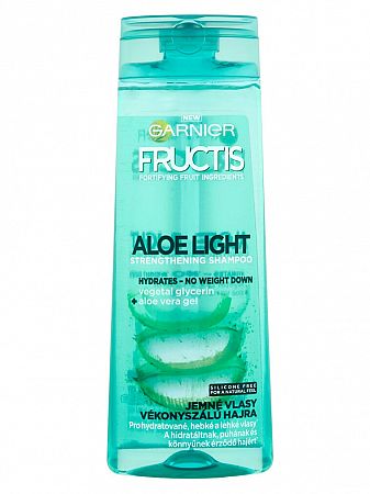 Garnier Fructis Aloe Light šampón pre jemné vlasy 250 ml