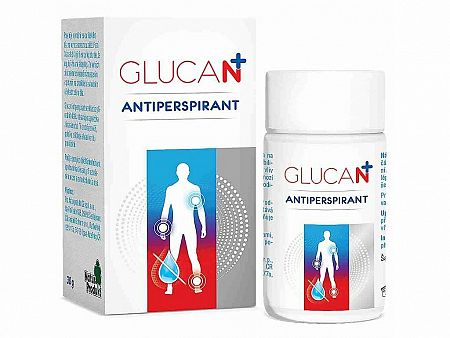Glucan antiperspirant