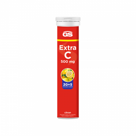 GS Extra C 500 citron eff. 20+5 tabliet