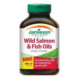 JAM-WILD SALMON OIL 180+20CPS