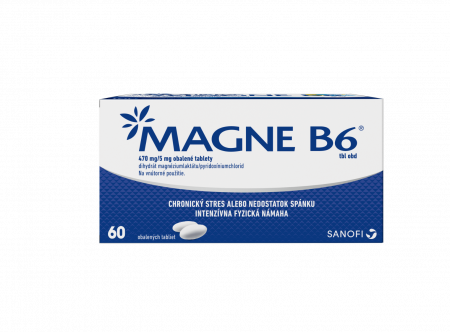 Magne-B6 tbl.obd.60 x 470 mg/5 mg