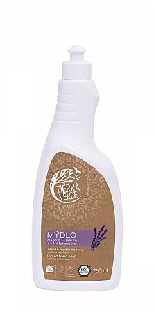 TIERRA VERDE Tekuté mydlo na ruky – levanduľa (fľaša 750 ml)