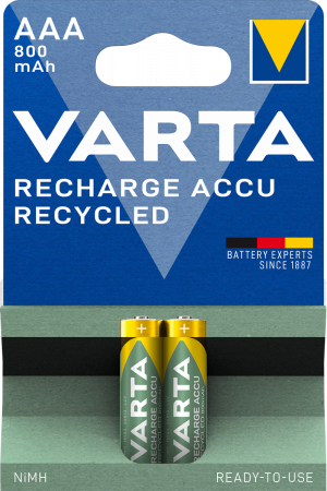 Varta Recycled AAA 800 mAh 2ks 56813 101 402