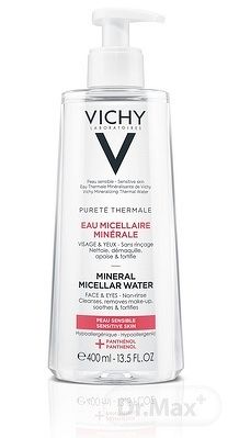 VICHY Pureté Thermale Minerálna micelárna voda pre citlivú pleť 400 ml